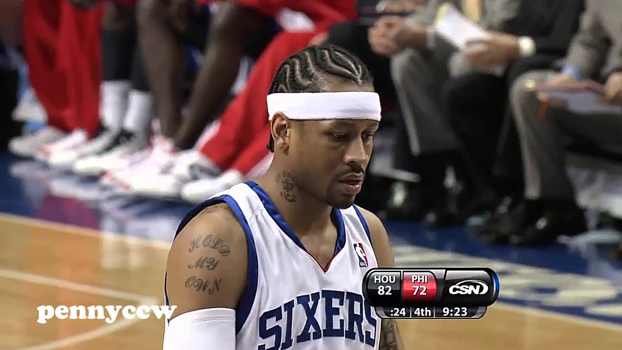Allen Iverson Full Highlights vs Houston Rockets 09/10 NBA *HD