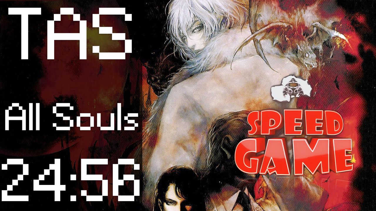 Speed Game:TAS Castlevania: Aria of Sorrow All Souls