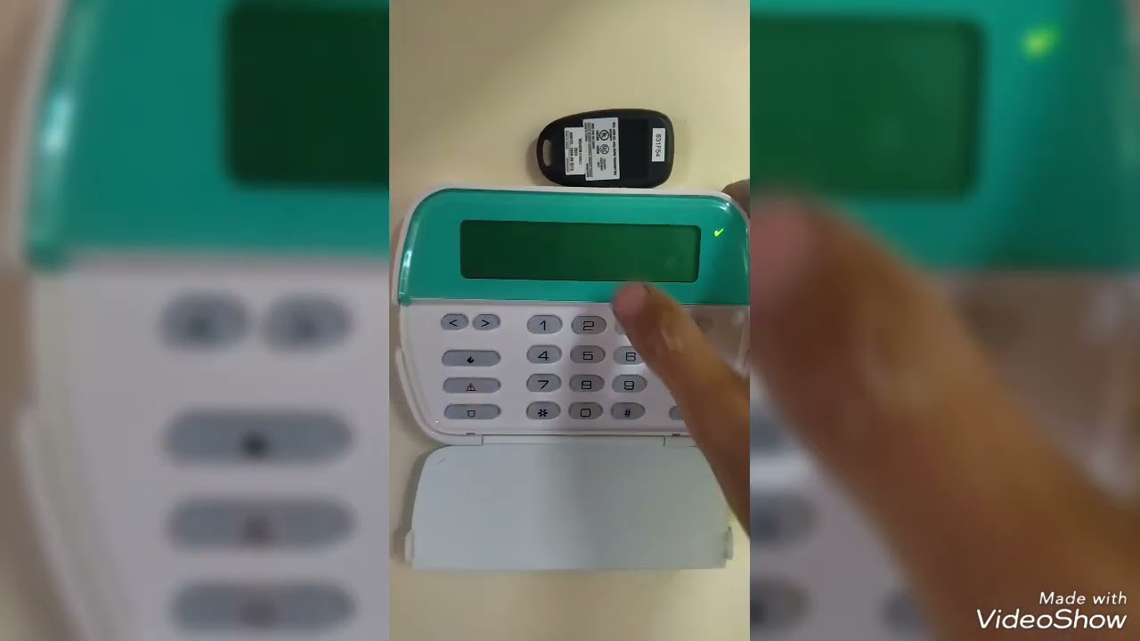 cómo programación de llavero inalámbrico DSC