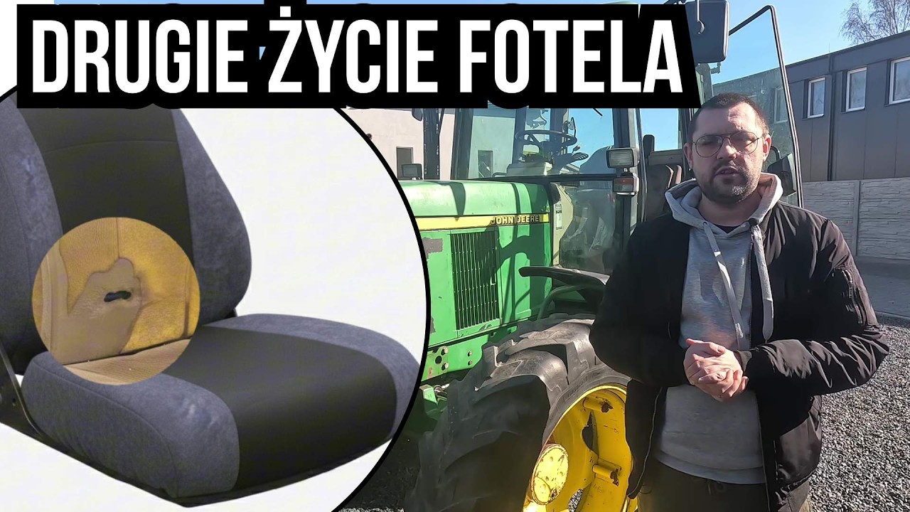 Przestań przepłacać! Twój fotel w John Deere nie musi kosztować fortuny! Sprawdź pokrowce od agroDN
