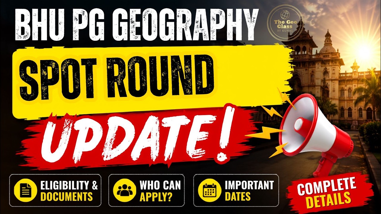 BHU PG MA Spot Round Out | CUET PG 2026