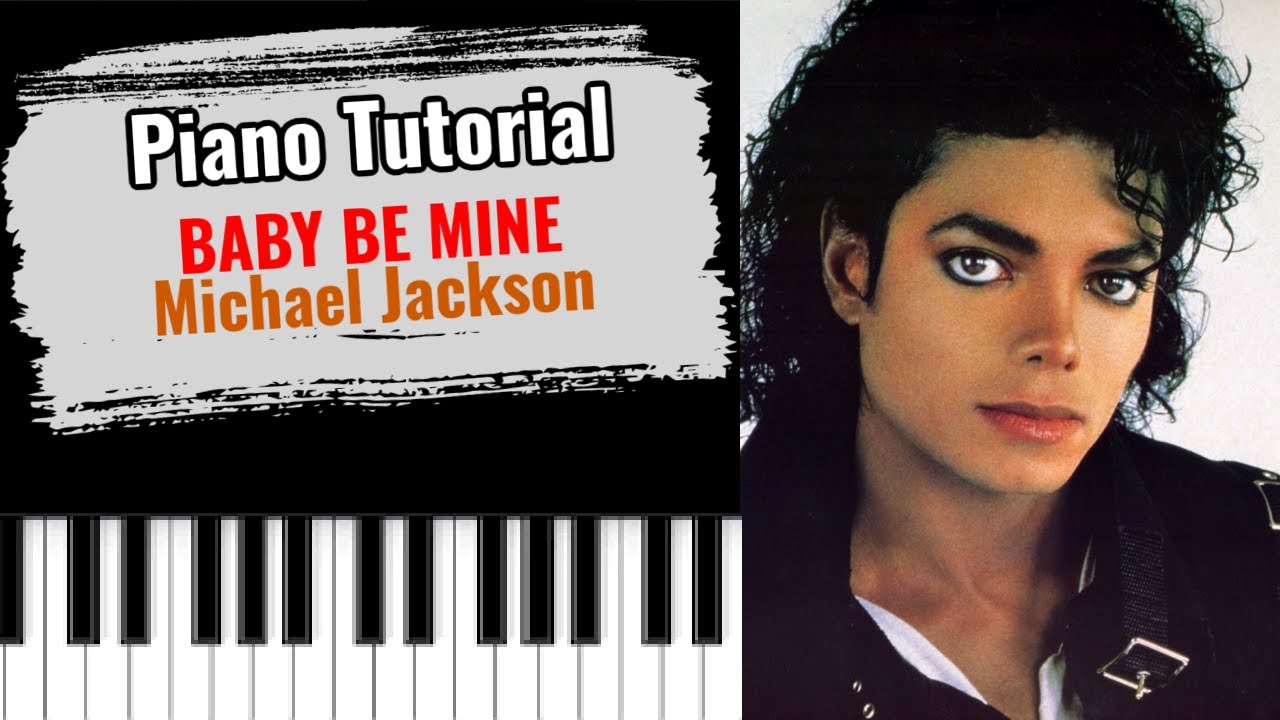 🎹 BABY BE MINE by Michael Jackson (easy piano tutorial lesson)