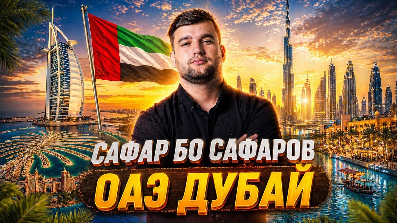 ДУБАЙ 🇦🇪+60 ГРАДУС ГАРМИ, КЛИП ХАСАНОВ, ЧАНКА РАСХОД МЕШАВА ДА 5-РУЗ (Сафар Бо Сафаров)
