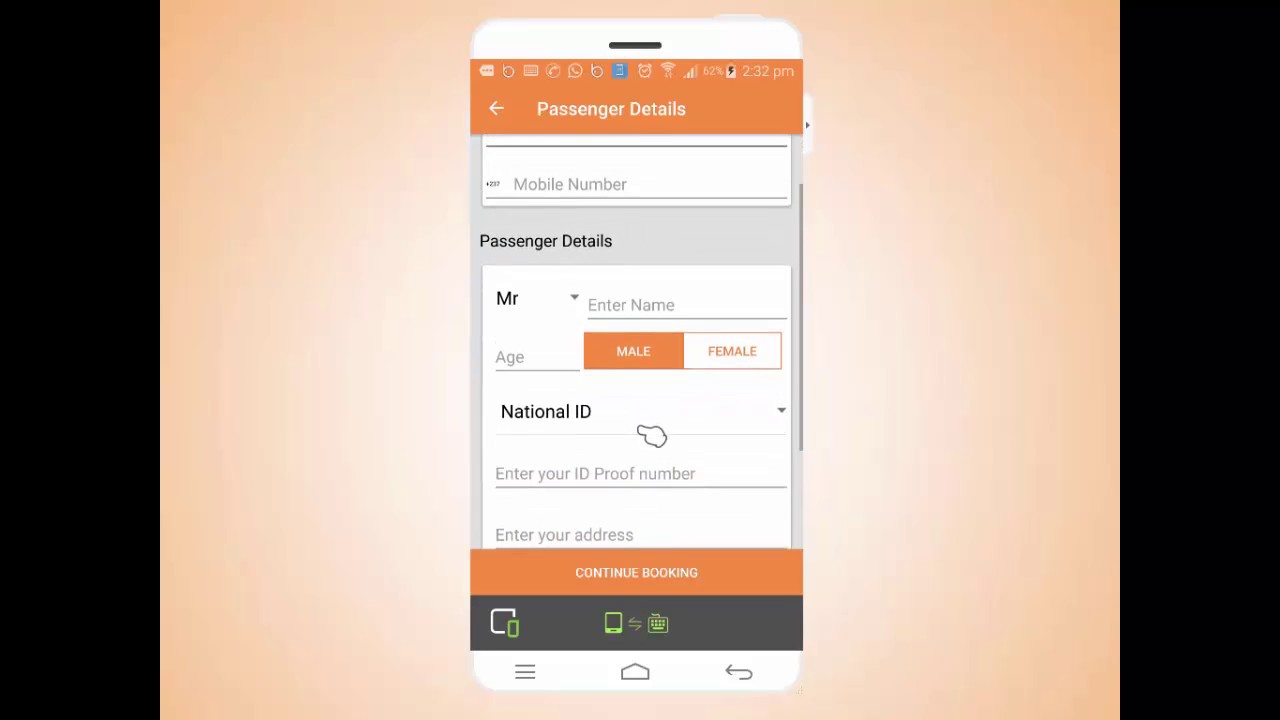 How to book a bus ticket with MyExpressTicket App