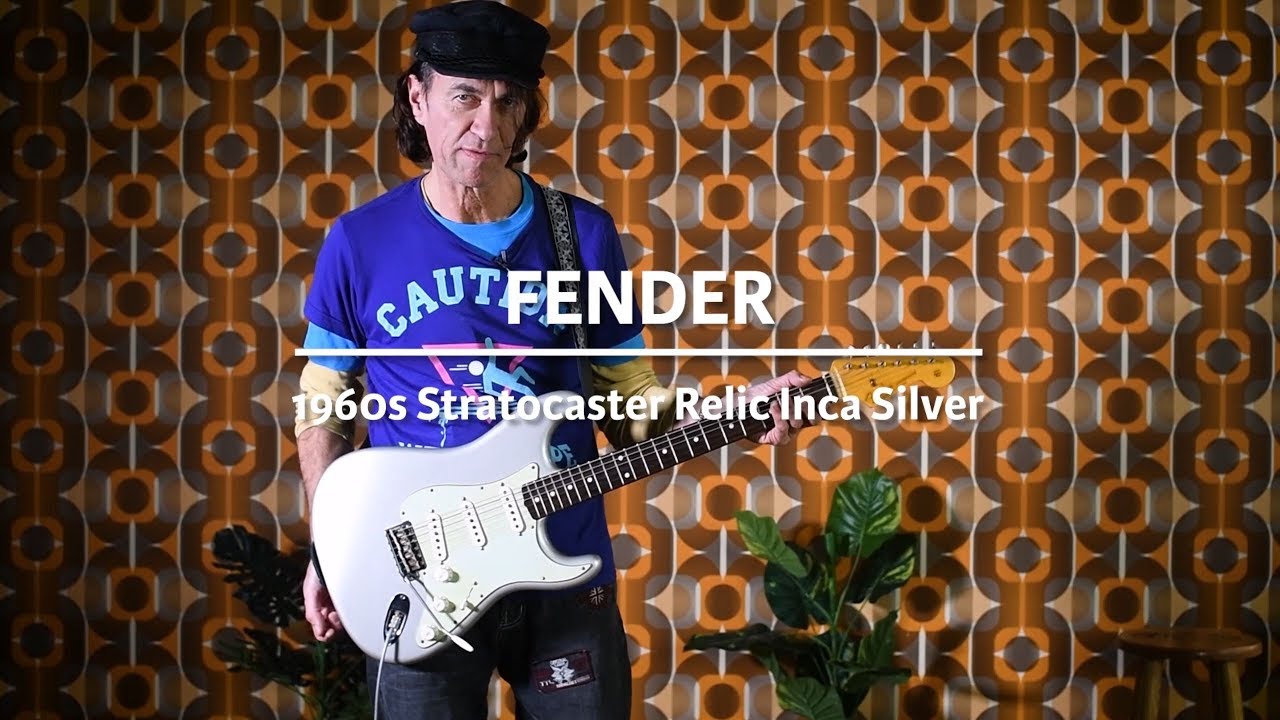 Fender Stratocaster 1960 Relic Inca Silver 2013 played by Erwin van Ligten | Demo @ TFOA