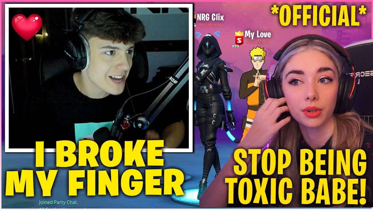 CLIX Gets Called Out By SOMMERSET For Being *TOXIC* & CANT Stop FLIRTING With Each Other In Arena!