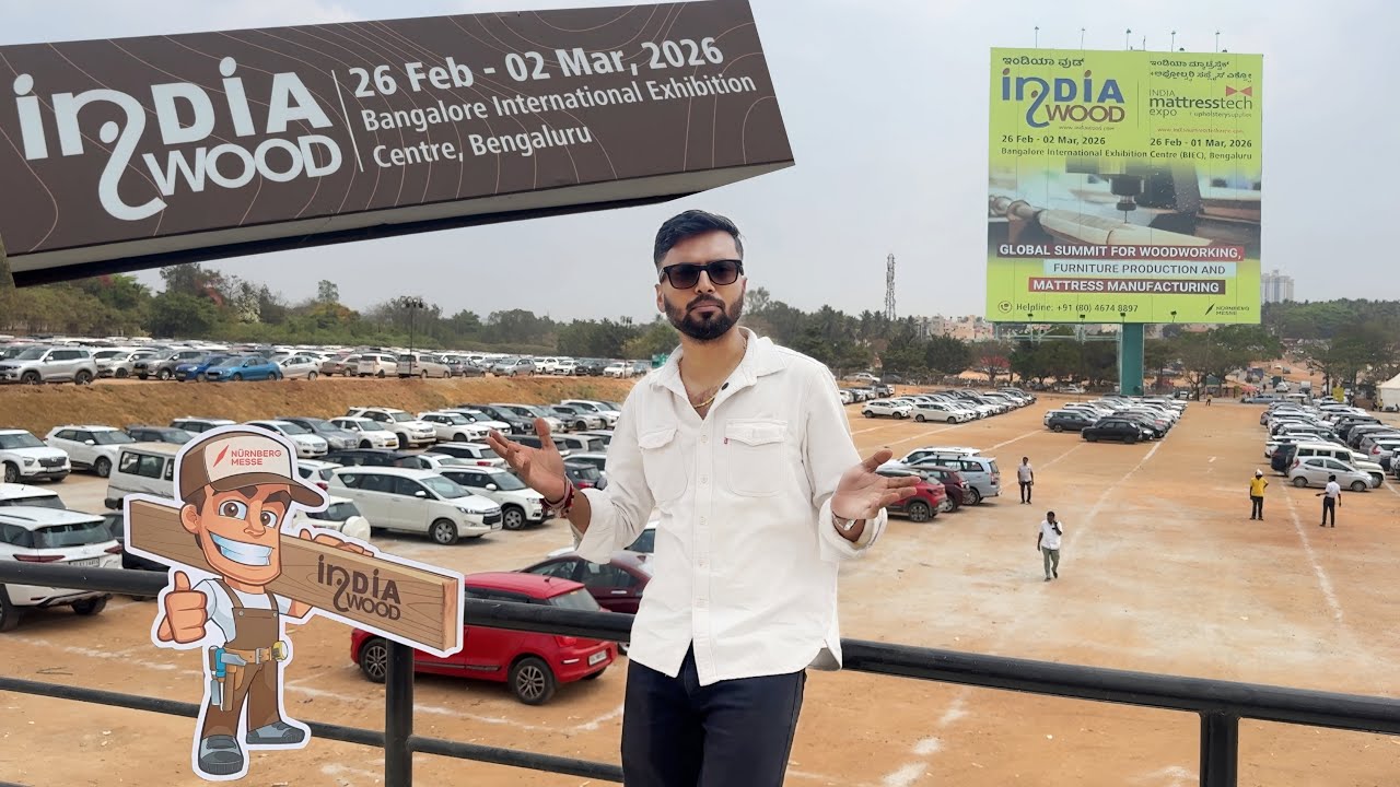 India Wood Expo 2026 Bangalore 🇮🇳| New Plywood Tech & Interior Machinery | Kannada #techkannada 