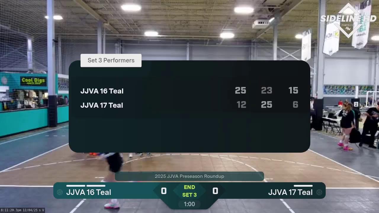 JJVA 16 Teal @ JJVA 17 Teal (2025.12.04)