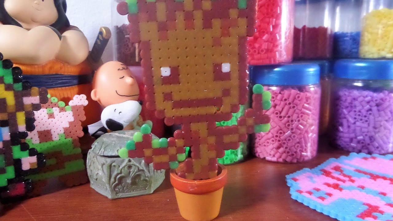 Baby Groot - Arte em Pixel