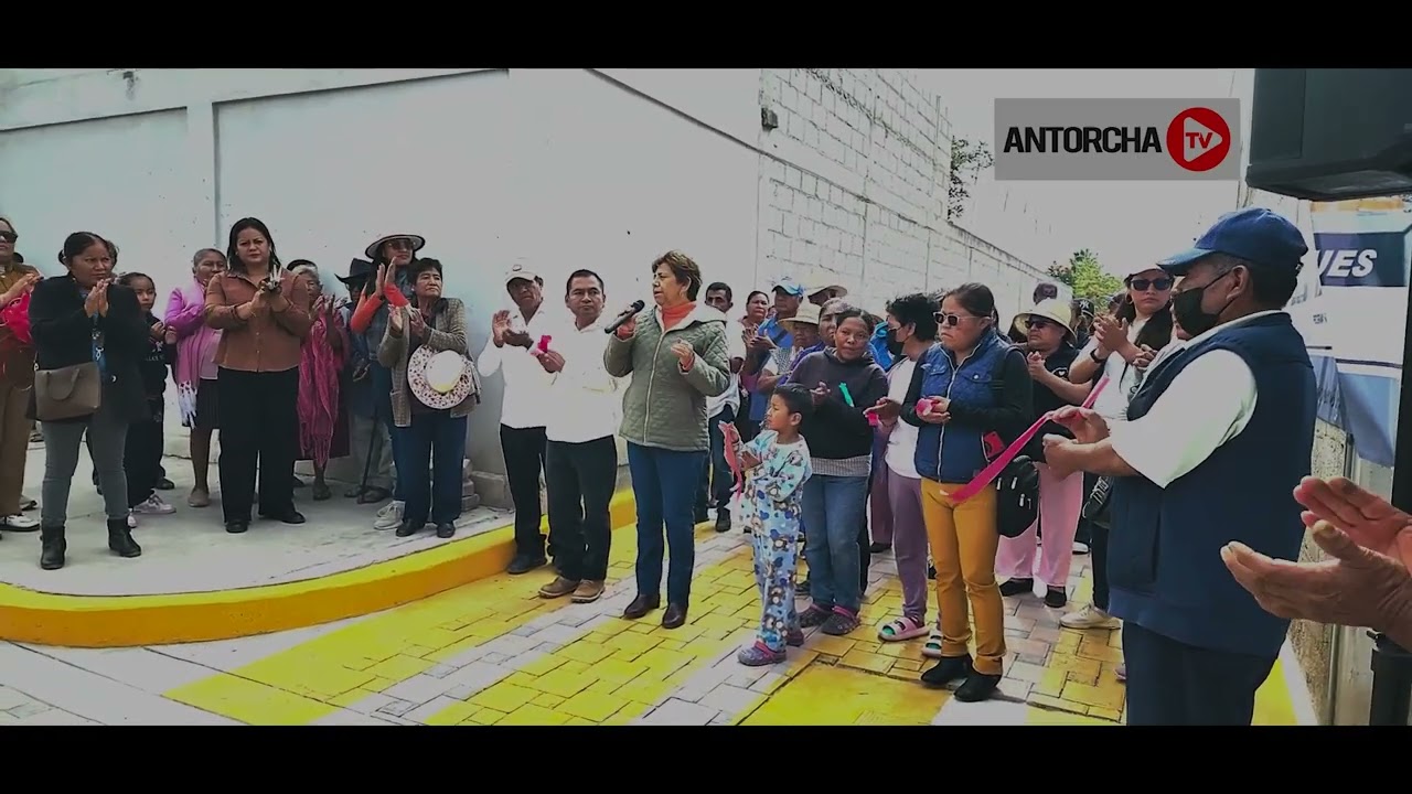 Ayuntamiento antorchista de Ahuatempan, entrega obra a la comunidad