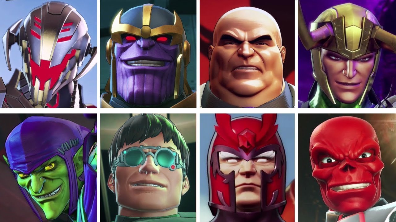 Marvel Ultimate Alliance 3: The Black Order — все вступления и концовки боссов