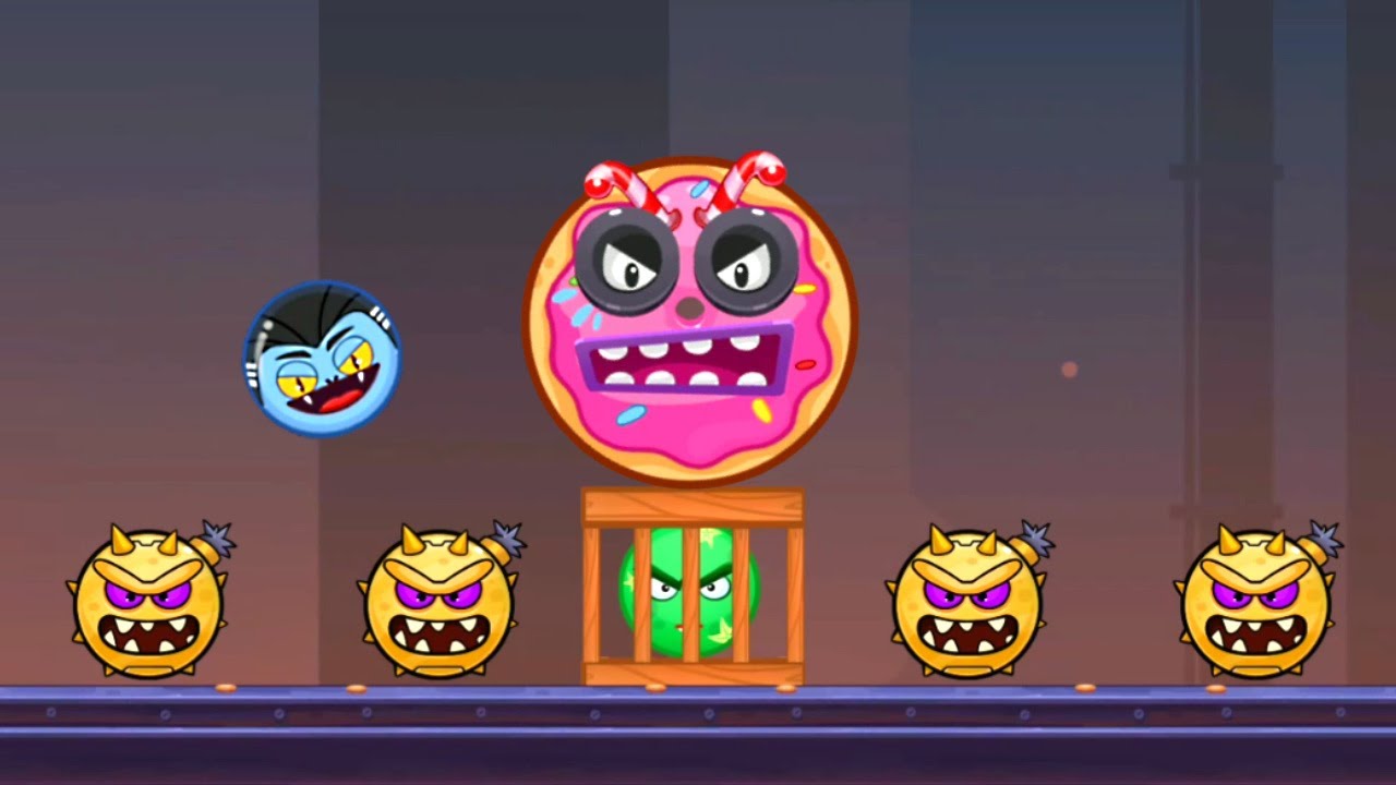 Angry Ball Adventure | Gameplay Walkthrough Levels 43-45 + Boss