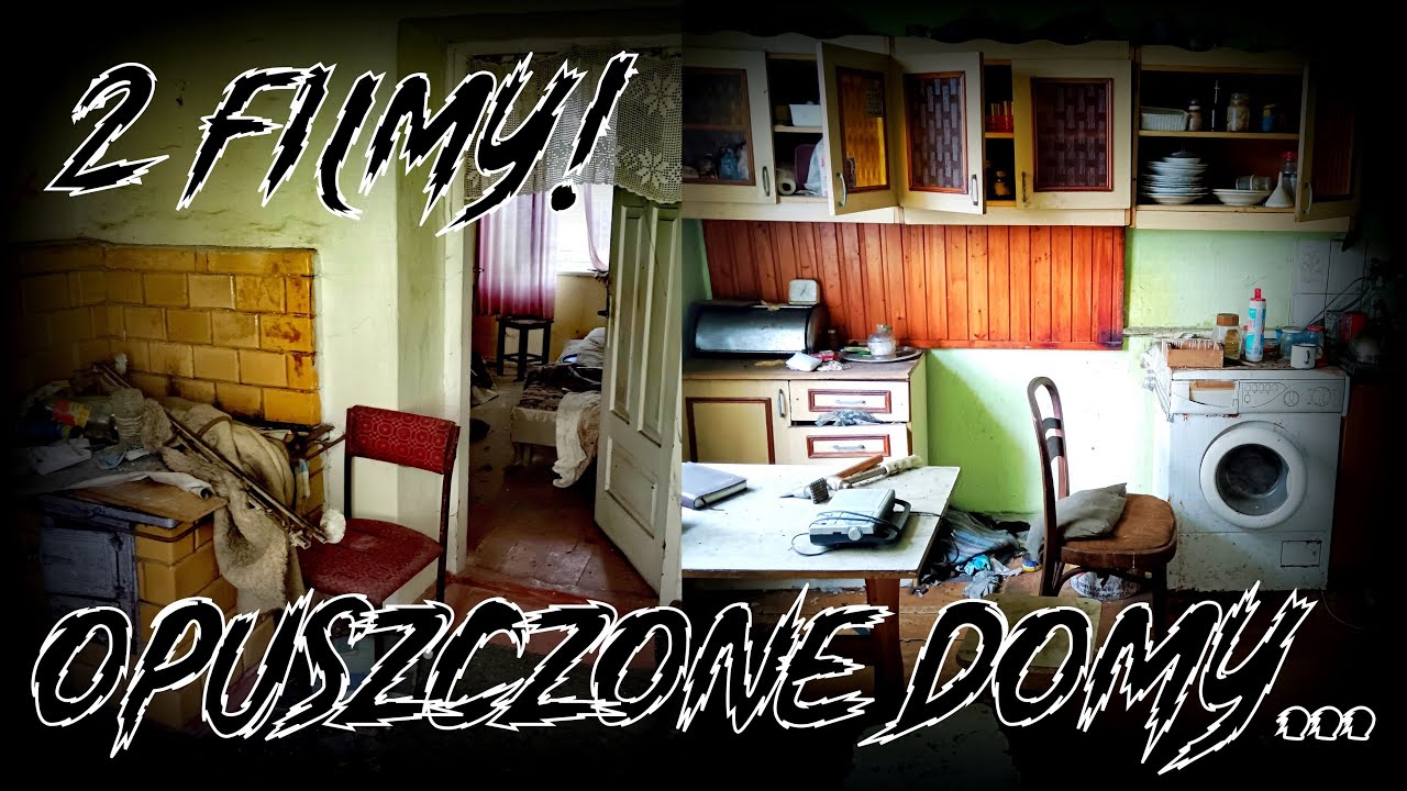 Opuszczone domy! Dwa miejsca w jednym materiale! - Urbex!