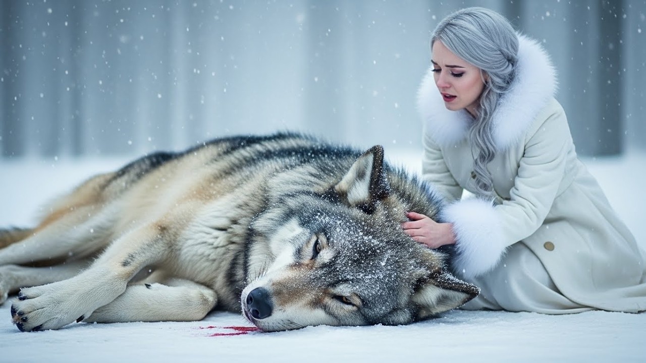 Albino Omega Sang to a Dying Wolf Beneath the Snow — That Night, the Alpha King Howled Her Name