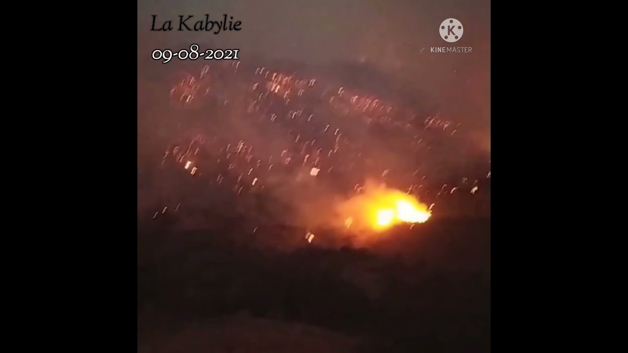 La kabylie brule 💔