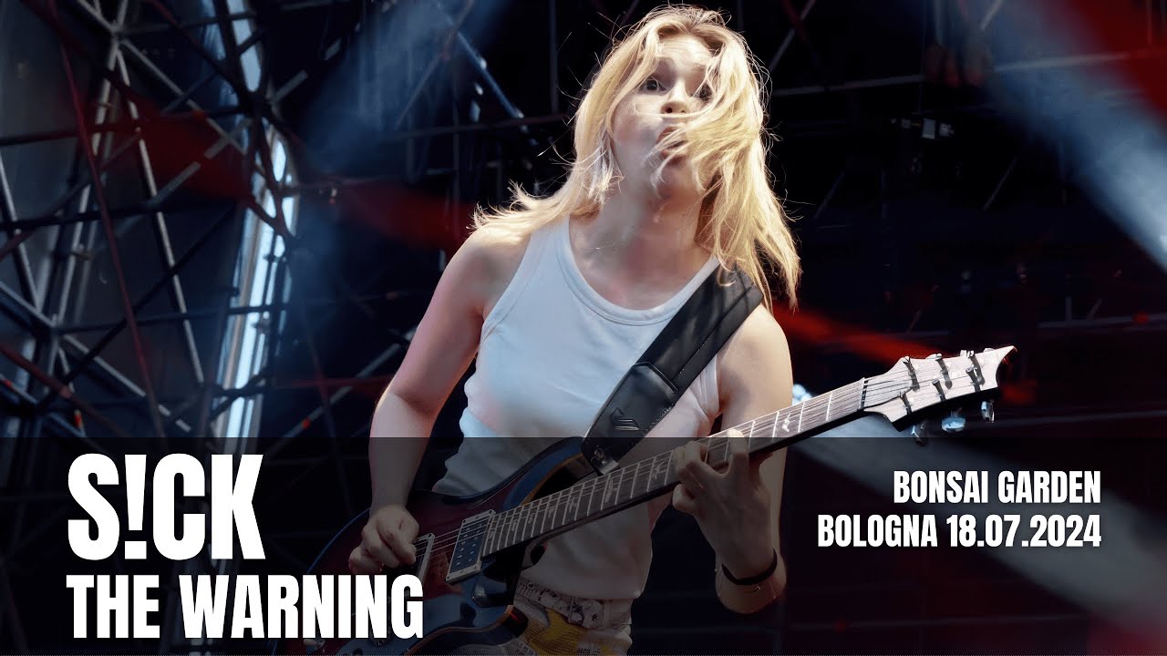 The Warning S!CK live BOnsai Garden Bologna 18.07.2024