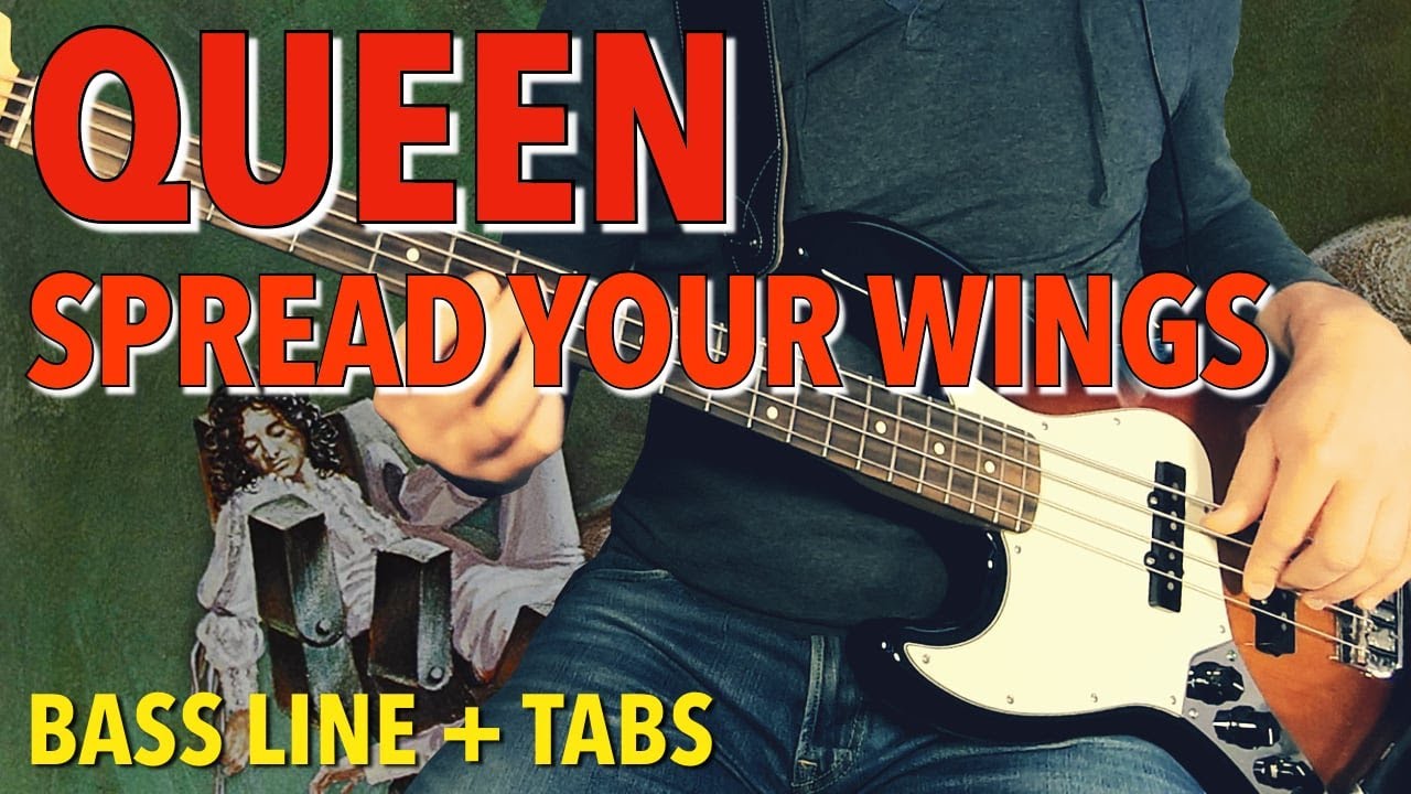 Queen - Spread Your Wings /// BASS LINE [Play Along Tabs]