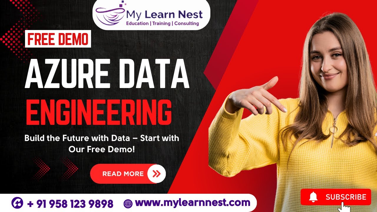 Azure Data Engineer Training Demo | Learn #dataengineering  Engineering with Microsoft Azure