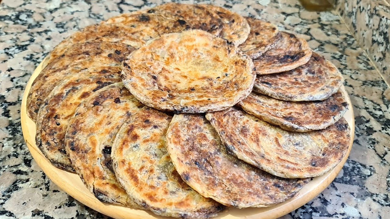 ملوي بالزيتون والزعتر حضريه بكل سهوله وإحترافية من ألذ وأسرع مايكون مع شهيوات امال