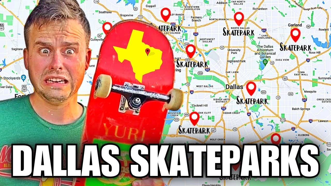 Ranking the 21 Best & Worst Dallas Skateparks! [COMPLETE LIST]
