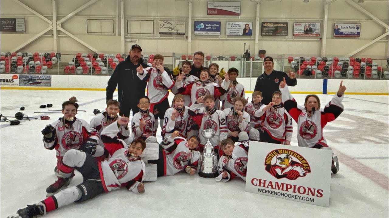 Final Highlights-Innisfil Tournament-Parkdale Flames Vs Thunder U12 AL Red 26