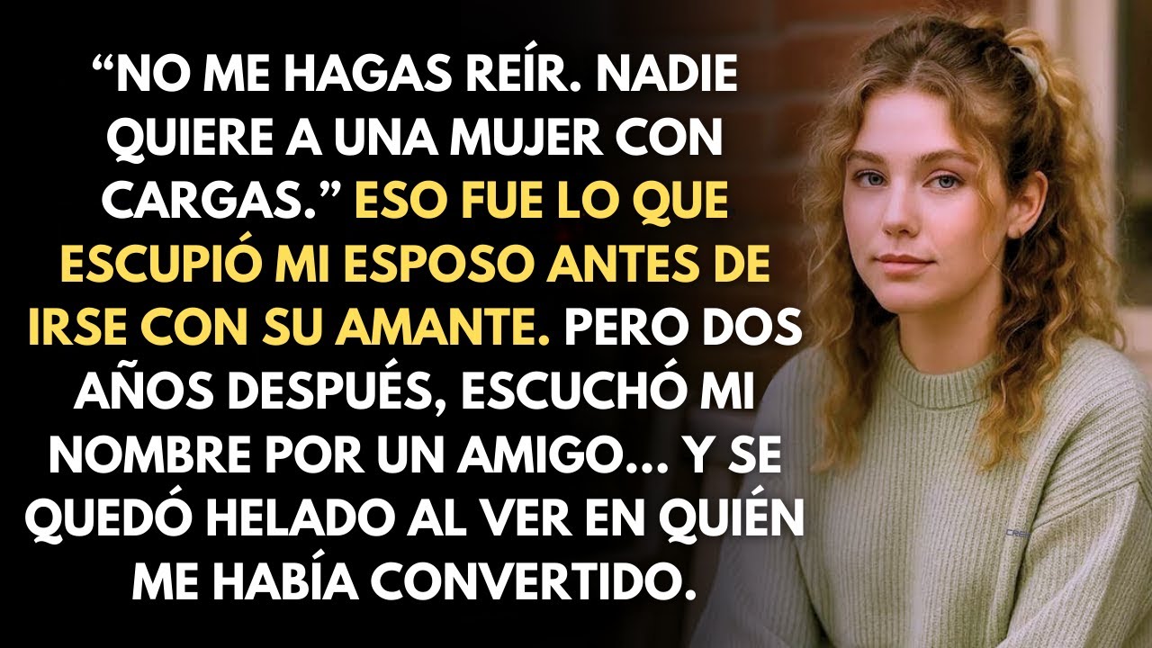 En El Parque, Mi Esposo Dijo: ‘Nadie Quiere a Una Mujer Con Cargas’ — Hasta Que…