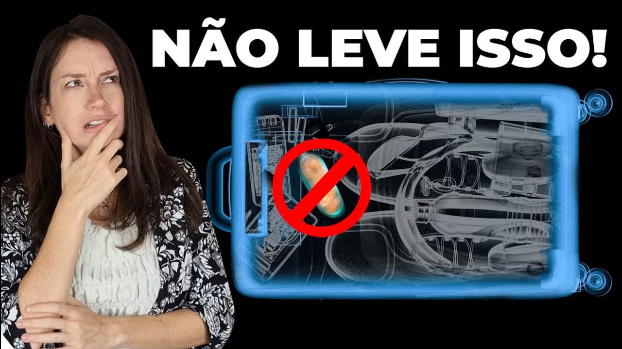 NÃO LEVE CAFÉ NA MALA DE MÃO! ✈️ 25 Itens proibidos e permitidos no avião: guia bagagem de mão 2026