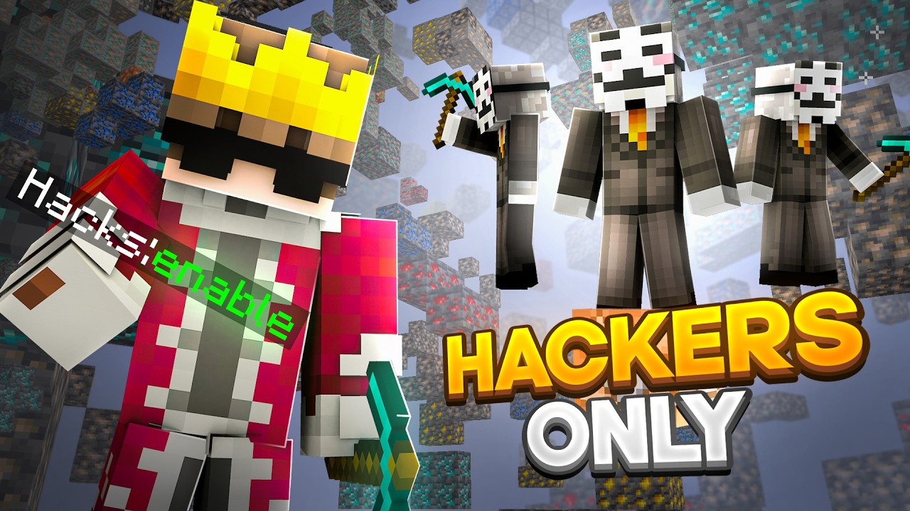 Why I DESTROYED a HACKERS ONLY Minecraft smp...