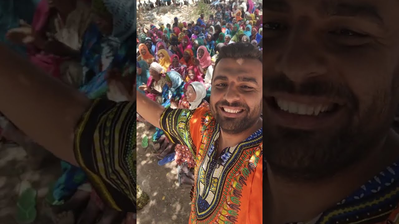 حضرنا د.بح ٨٥ خروف في قرية فقيرة في أدغال أفريقيا ❤️