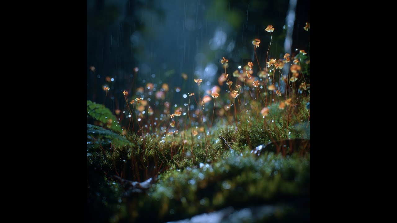 Rain on Mossy Forest Floor – 8 Hours Deep Sleep 🍃