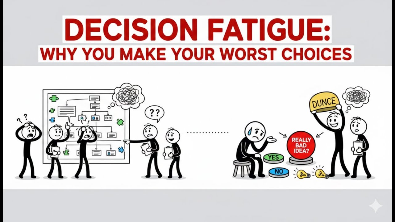 Decision Fatigue: Why you make your worst choices