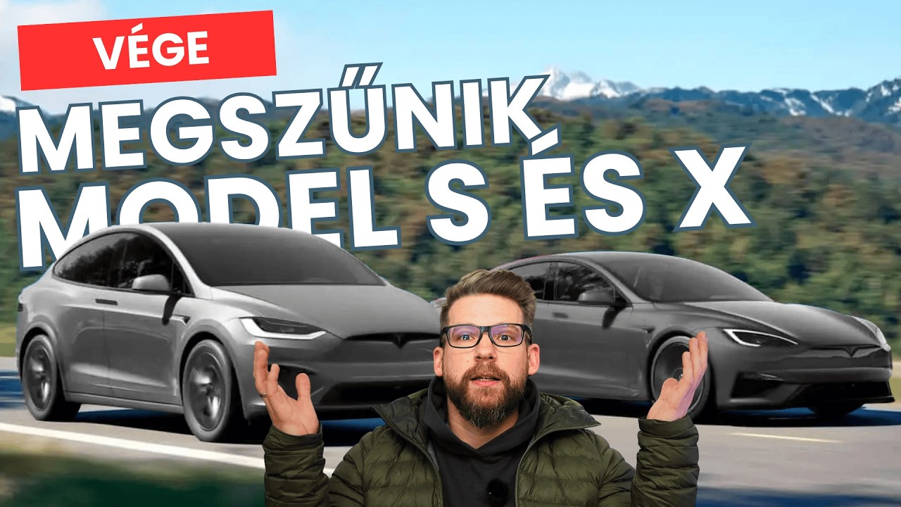 VÉGE! Nincs több új Tesla Model S és X. De mi jön helyette?