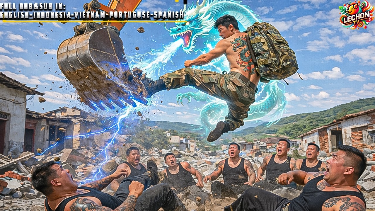 War God Returns from Service, Thugs Demand Protection Money—He Snaps and Knocks Them All Down