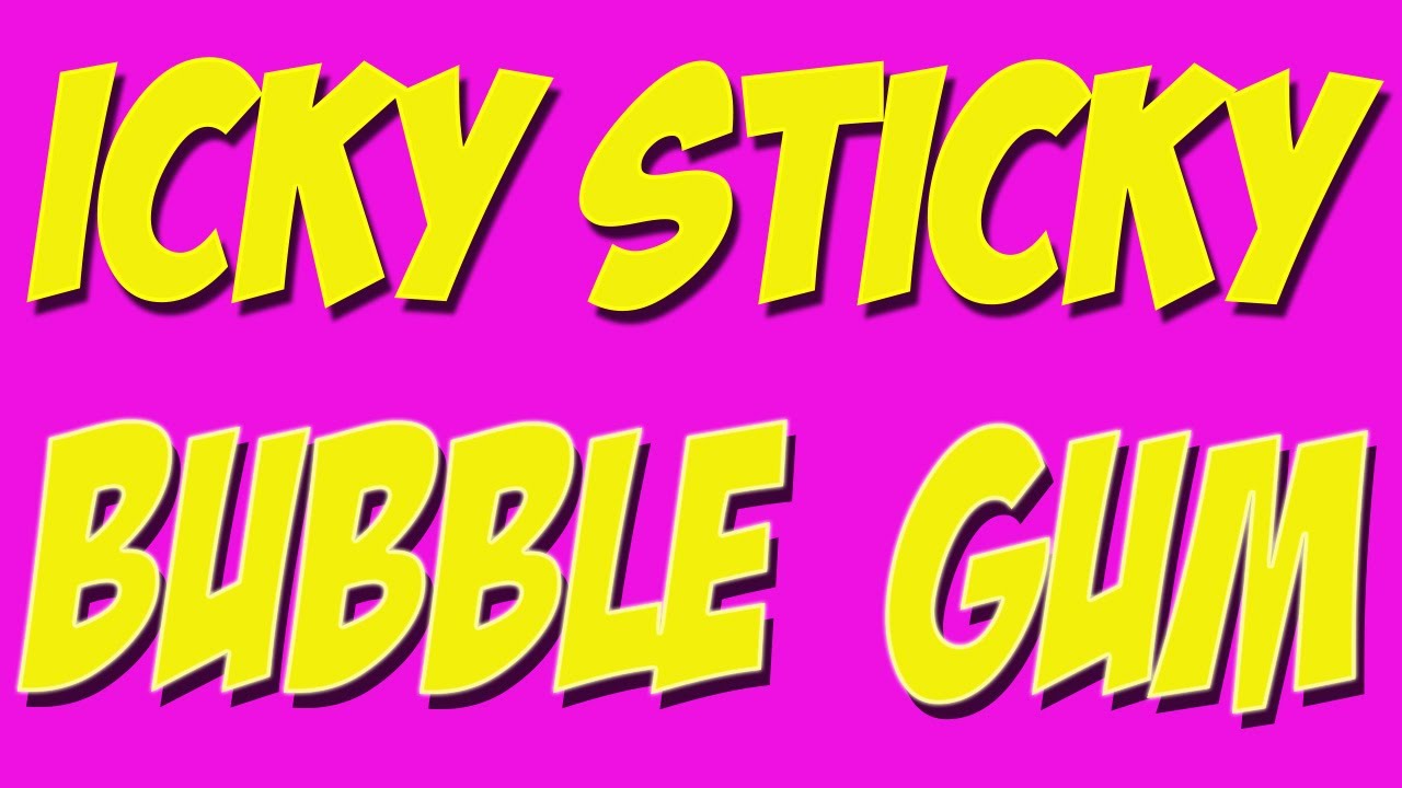 Icky Sticky Bubble Gum - Children's Song - Kids Song by The Learning Station