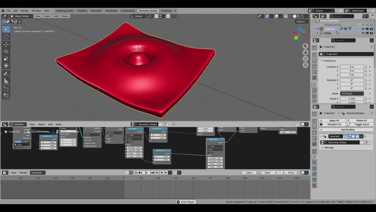 BlenderGeoNodes BeatBag