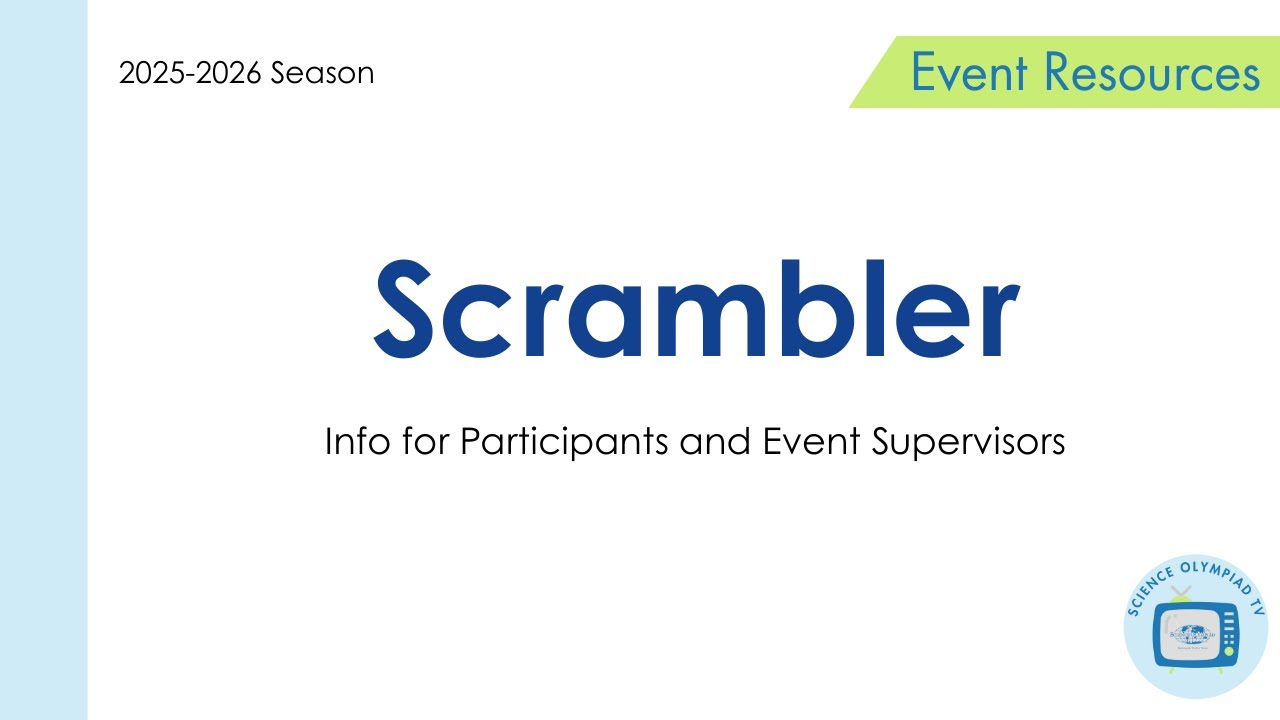 Scrambler - Event Guide