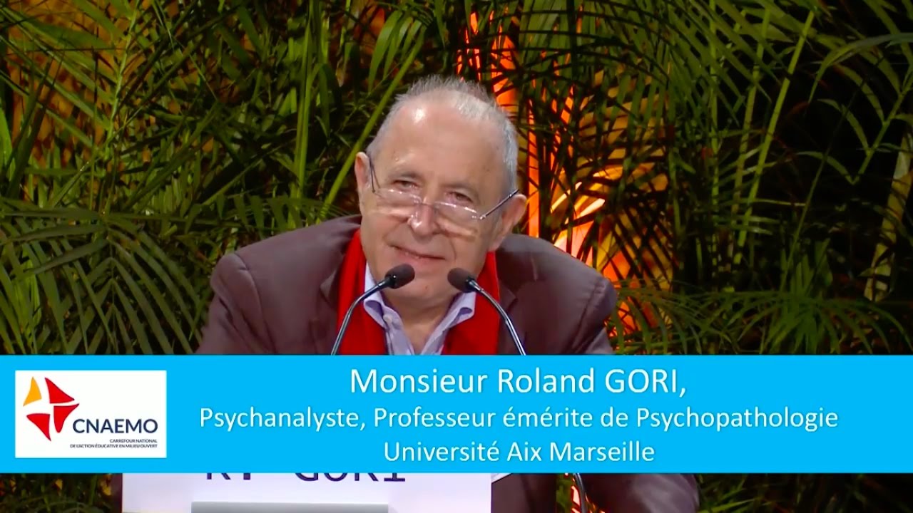 Intervention de Mr Roland GORI Professeur &eacute;m&eacute;rite de psychopathologie, psychanalyste