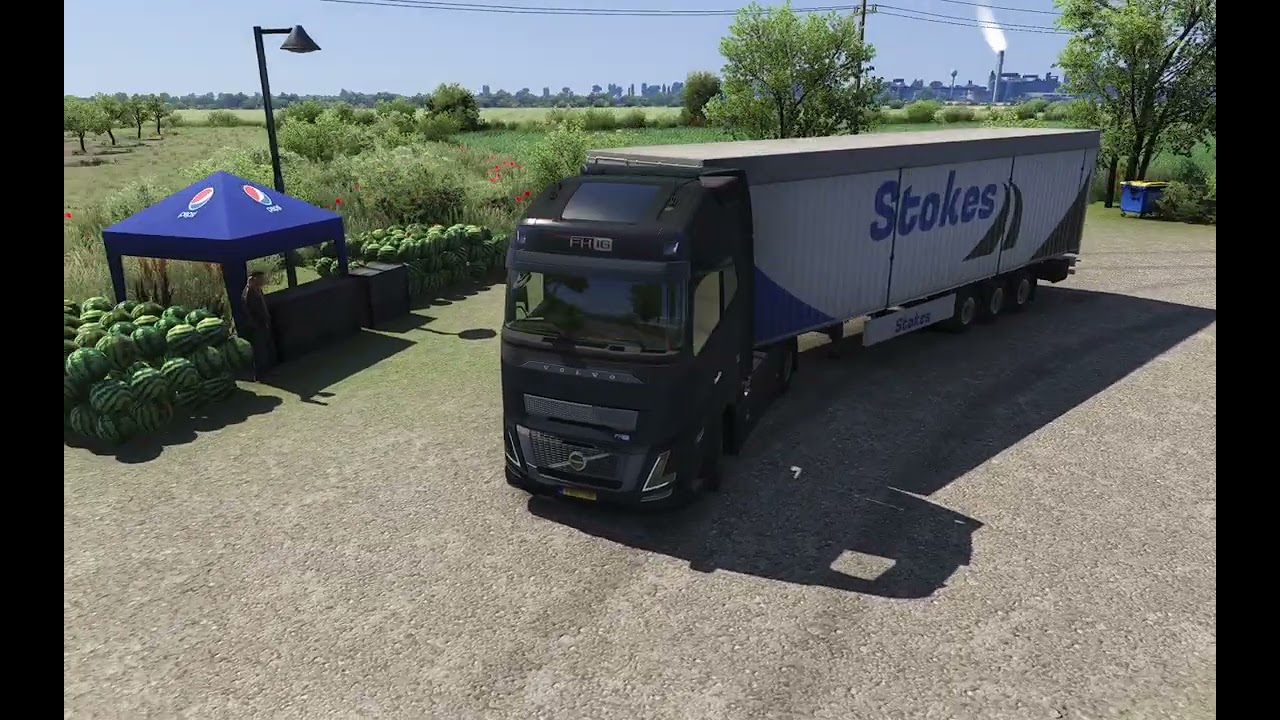 Венгерские арбузы в Ets 2