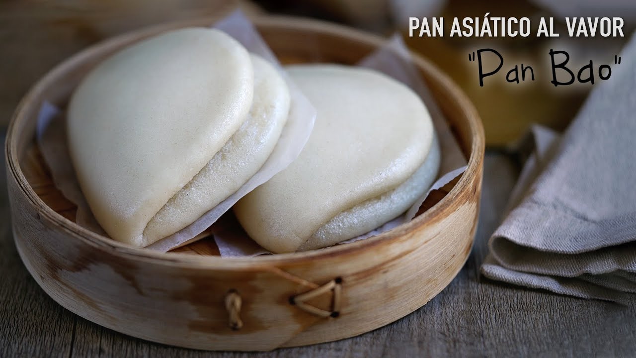 Pan Bao casero - Pan asiático al vapor (Masa para Gua Bao)