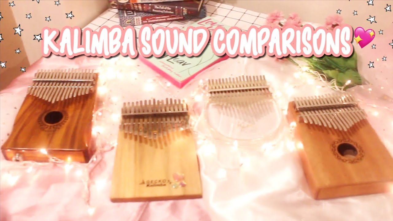 4 Kalimba Sound Comparisons + You are my Sunshine X Can't Help Falling in Love - Kalimba Cover