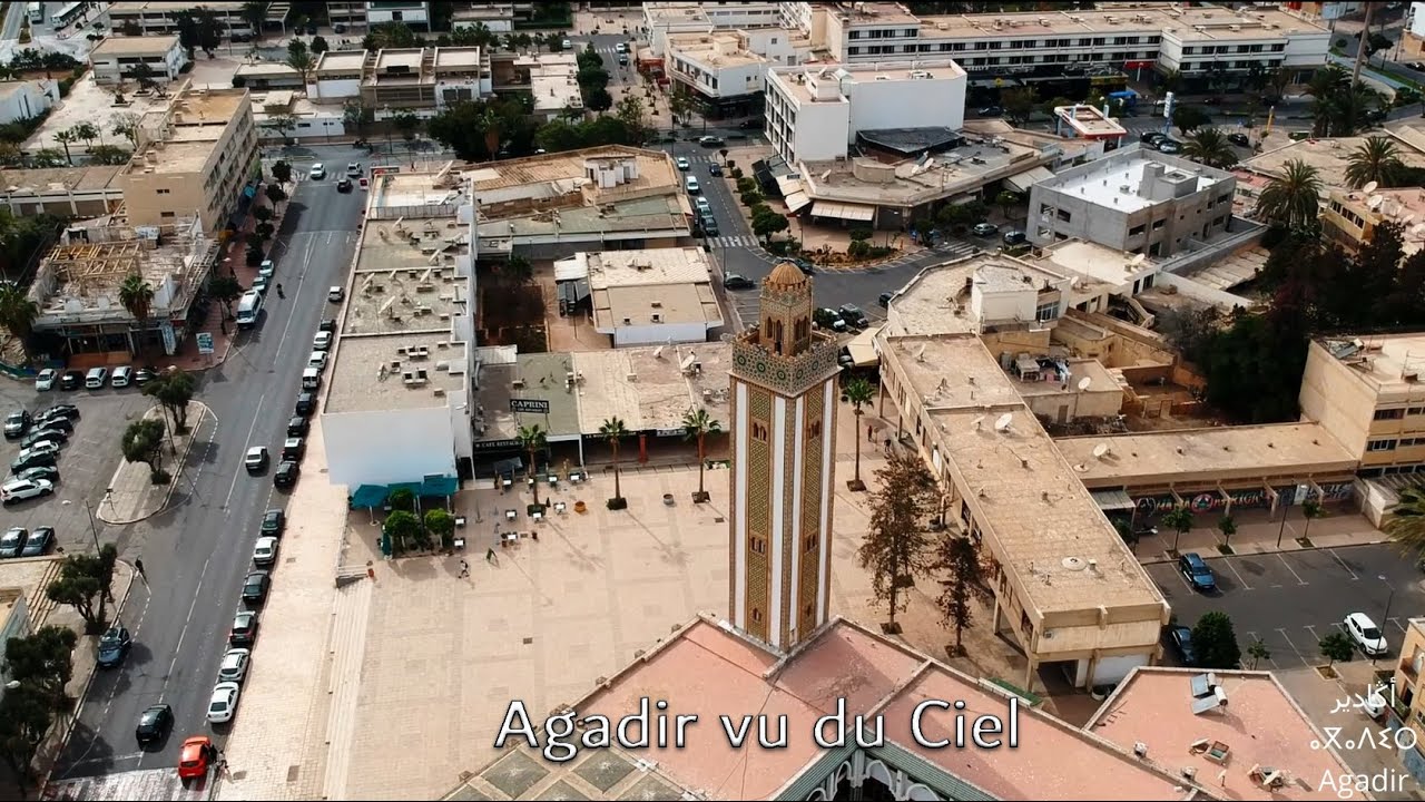 Agadir vu du Ciel en Vidéo Relaxante par Drone