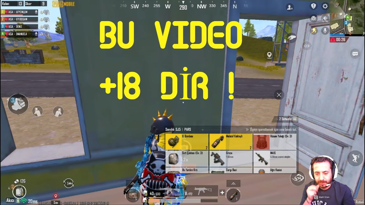 ASA TAKIMI LIVIKTE RESITAL YAPIYOR #pubgmobile