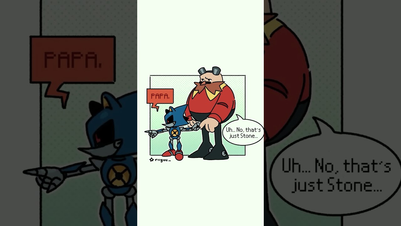 Metal Sonic's New Father [Comic Dub]