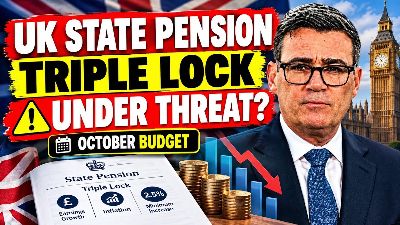⚡UK State Pension Triple Lock UNDER THREAT? 🚨 Major October Budget Warning for Pensioners
