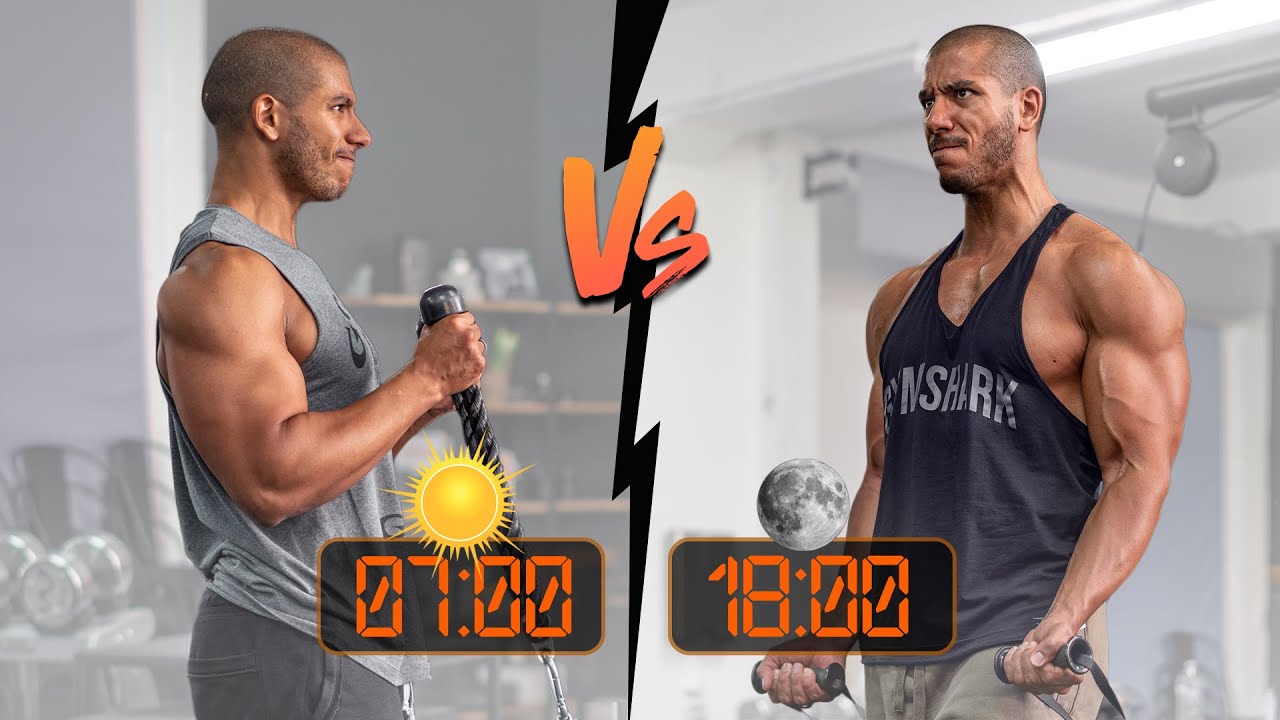 S'entraîner à 7H du MATIN ou à 18h le SOIR ?