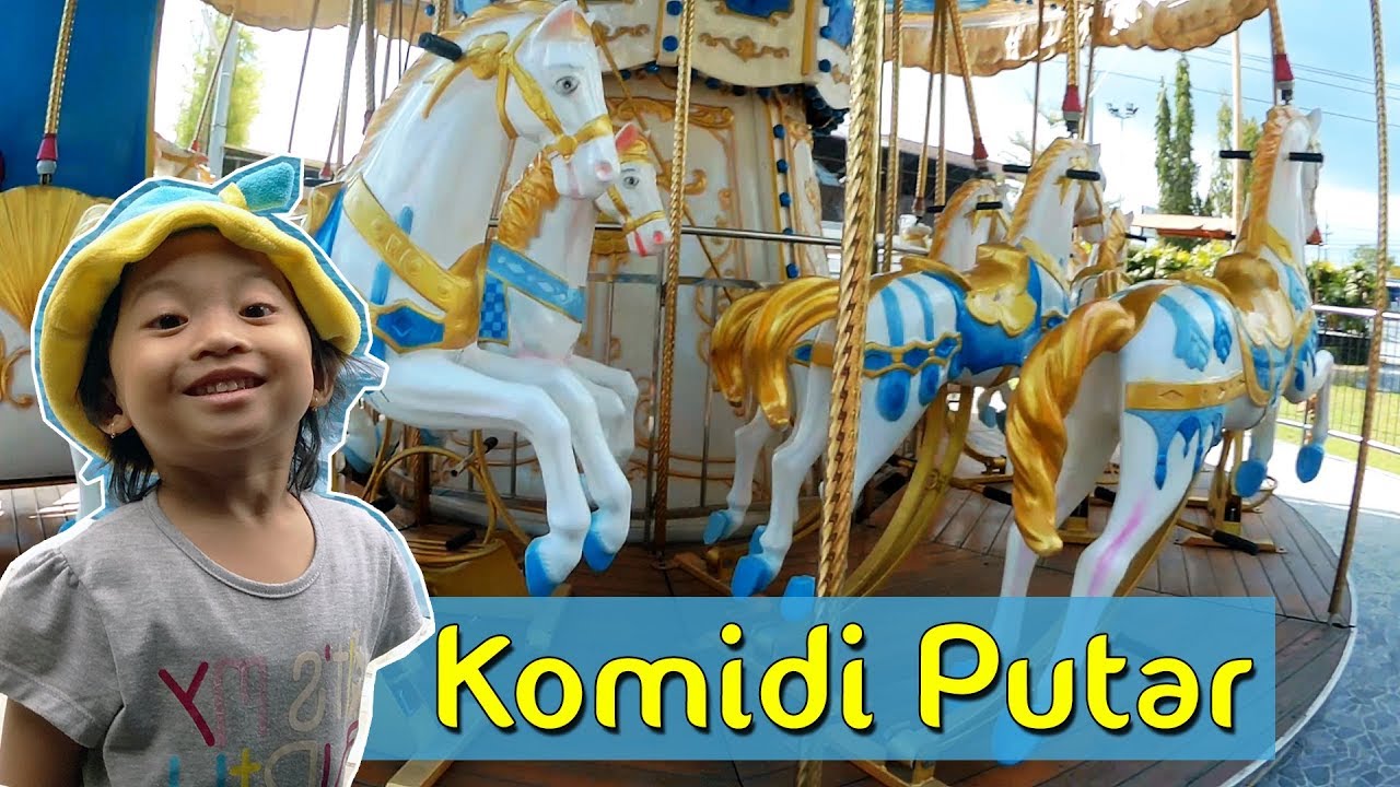 Naik komidi putar kuda - Permainan anak anak | Carousel Kids Fun Yogyakarta