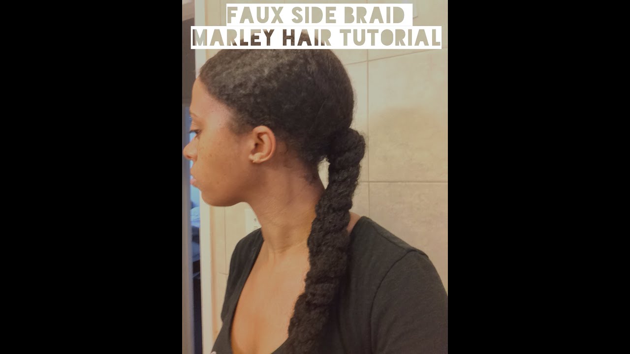 FAUX LONG BRAID MARLEY HAIR TUTORIAL | itsmeladyg