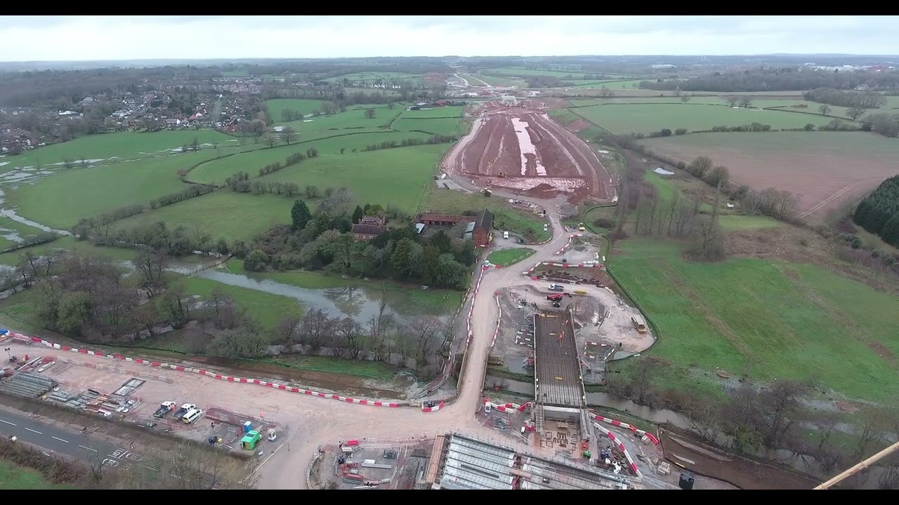 HS2 Route Kenilworth / Coventry gap - February 2026