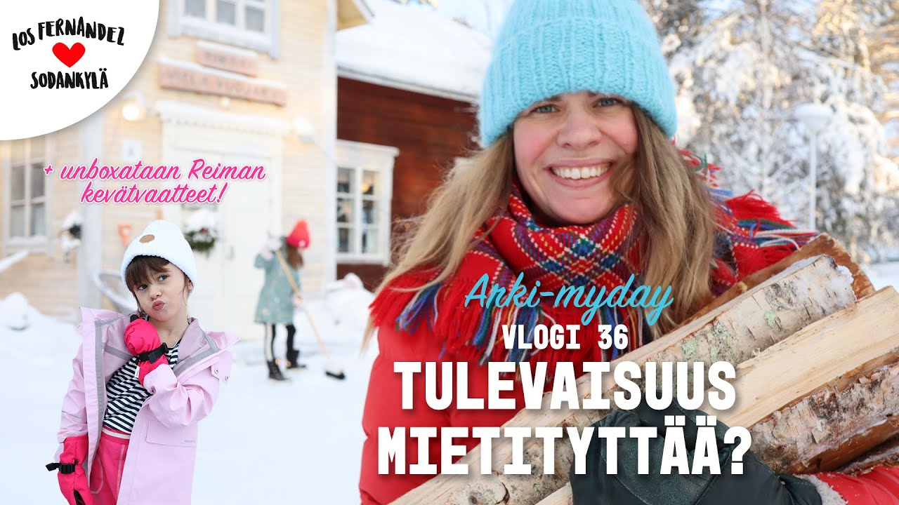 ARKI MY DAY I TULEVAISUUS MIETITYTTÄÄ? #vaihtovuosisodankylässä vlogi 36