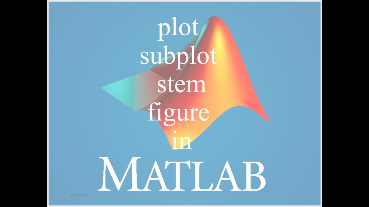plot - subplot - stem and figure in MATLAB